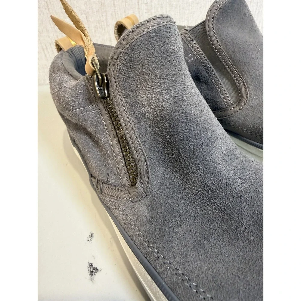 Sperry Topsider Zip Up Sneaker Womans Size 8 Grey‎